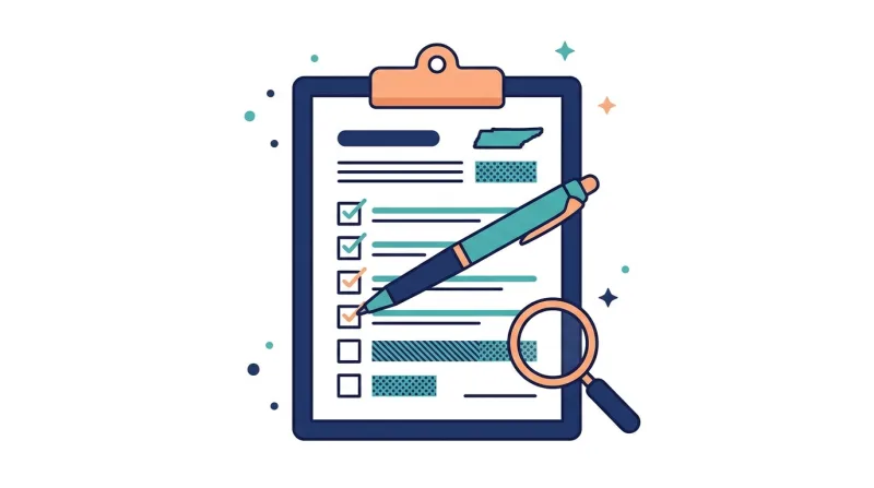 Clipboard checklist for reviewing a flat fee MLS listing agreement for hidden closing fees
