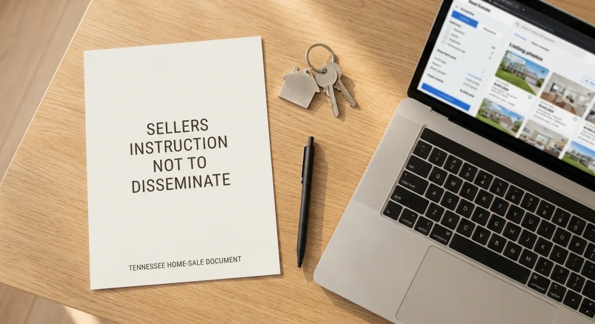 RealTracs Exempt Listing Form Explained: When and How TN Sellers Use It