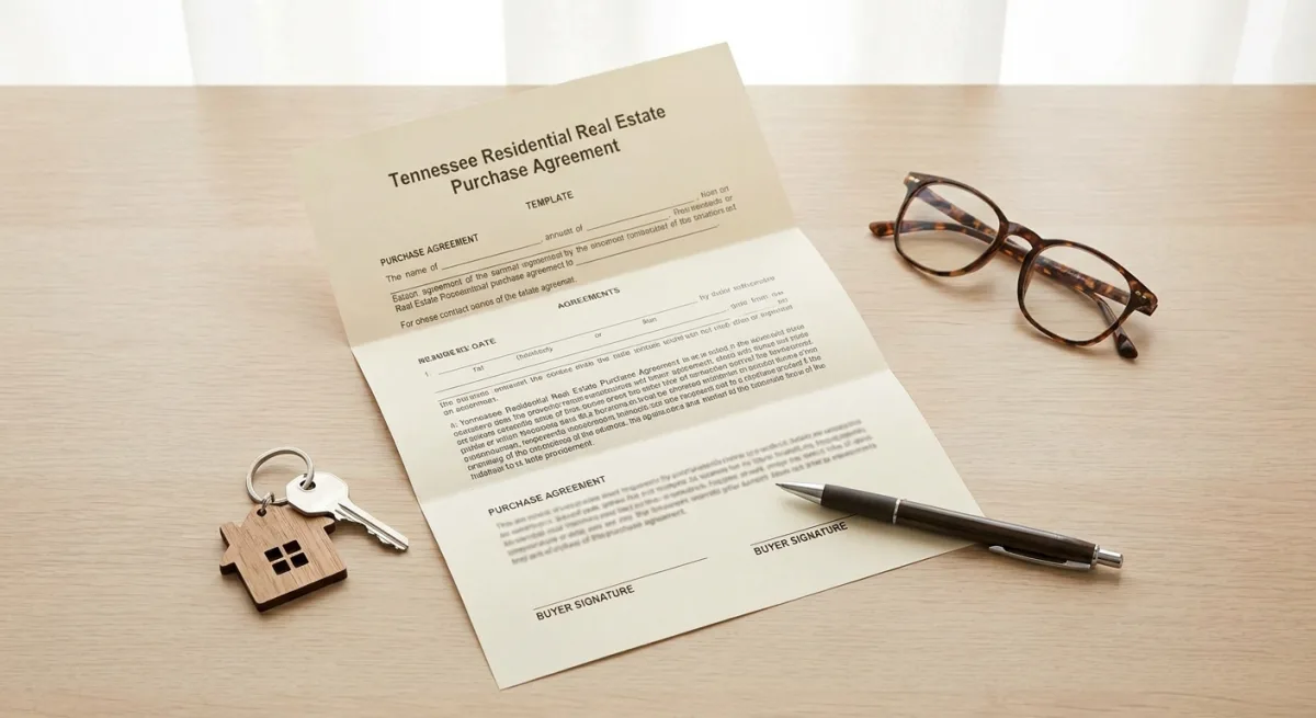 How to Fill Out the Tennessee RF 401 Purchase & Sale Agreement Without a Broker (Line-by-Line Guide)