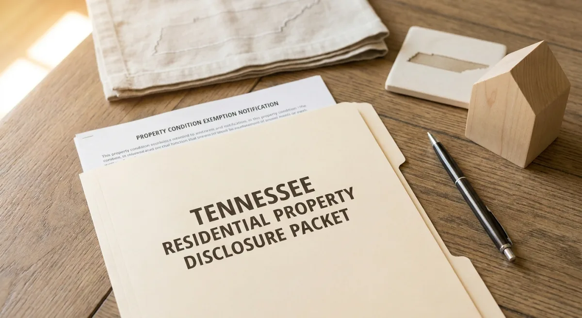 Tennessee Form RF201 Exemptions: When FSBO Sellers Can Legally Skip the Disclosure