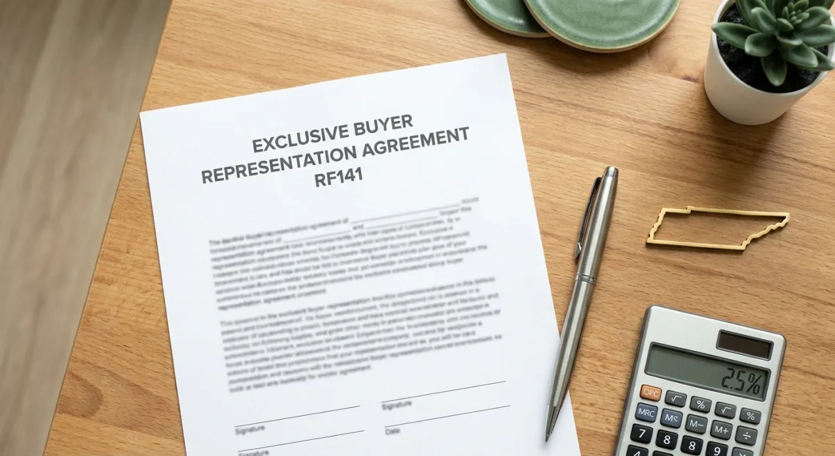How to Negotiate Buyer-Agent Commissions on Tennessee's RF141 Form After the NAR Settlement (Step-by-Step)