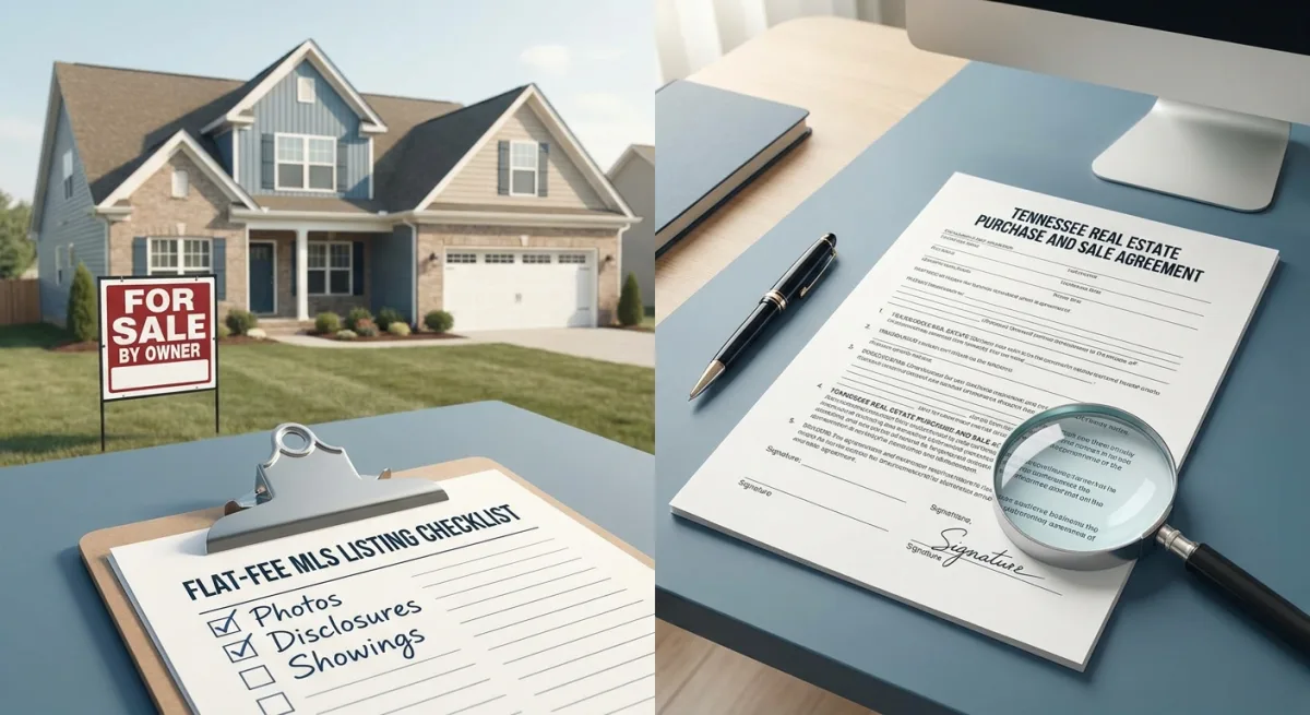 Does a Tennessee Flat Fee MLS Listing Include Legal Support or Contract Review? What You Actually Get